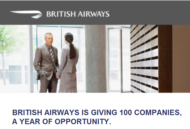 British Airlines helps your business Take off- Small 